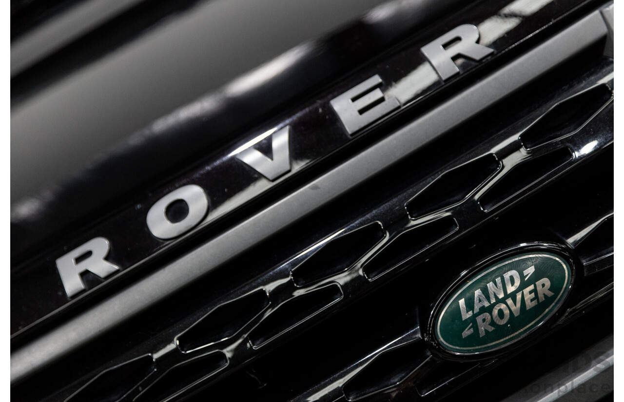 7/2012 Land Rover Freelander 2 SD4 SE (4x4) LF MY12 4d Wagon Black Turbo Diesel 2.2L