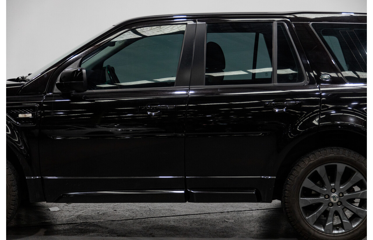 7/2012 Land Rover Freelander 2 SD4 SE (4x4) LF MY12 4d Wagon Black Turbo Diesel 2.2L