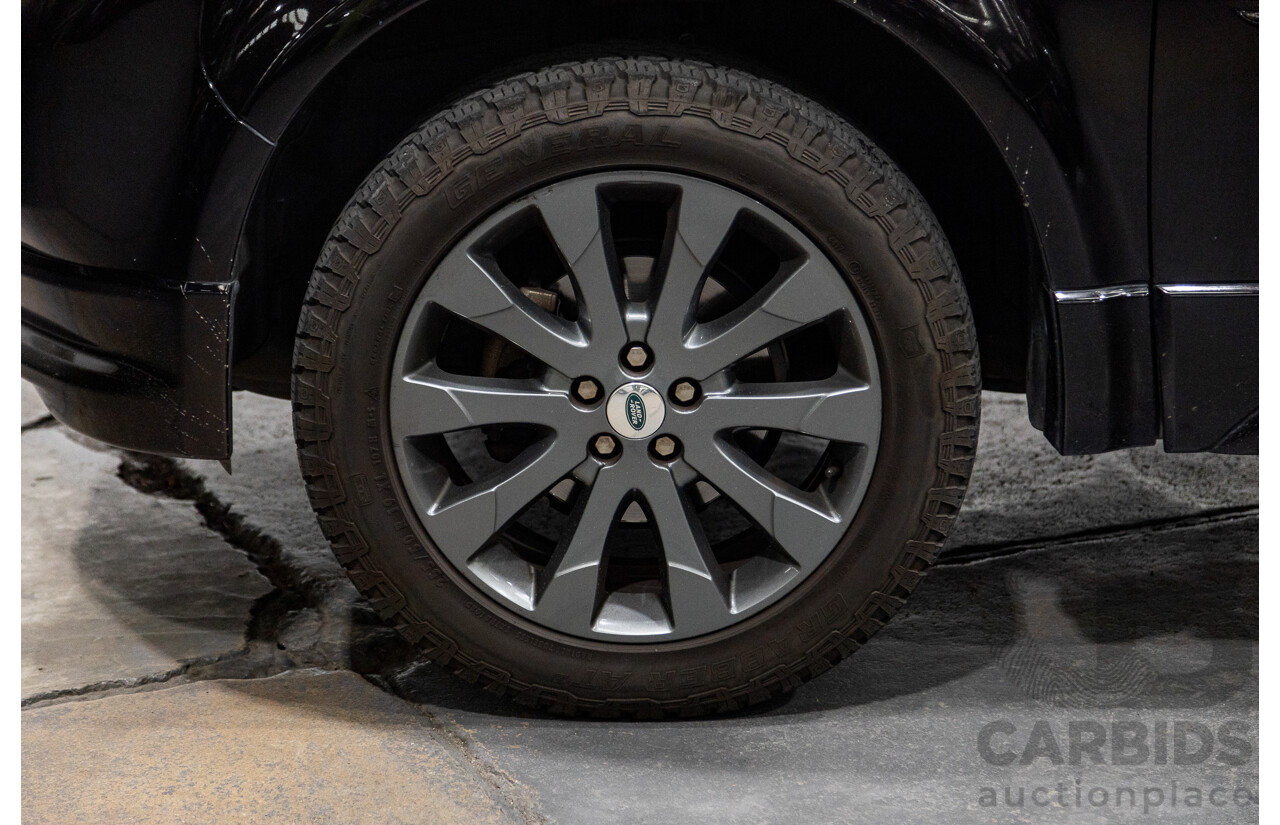 7/2012 Land Rover Freelander 2 SD4 SE (4x4) LF MY12 4d Wagon Black Turbo Diesel 2.2L