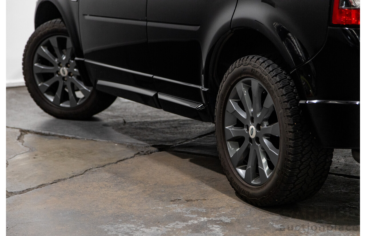 7/2012 Land Rover Freelander 2 SD4 SE (4x4) LF MY12 4d Wagon Black Turbo Diesel 2.2L