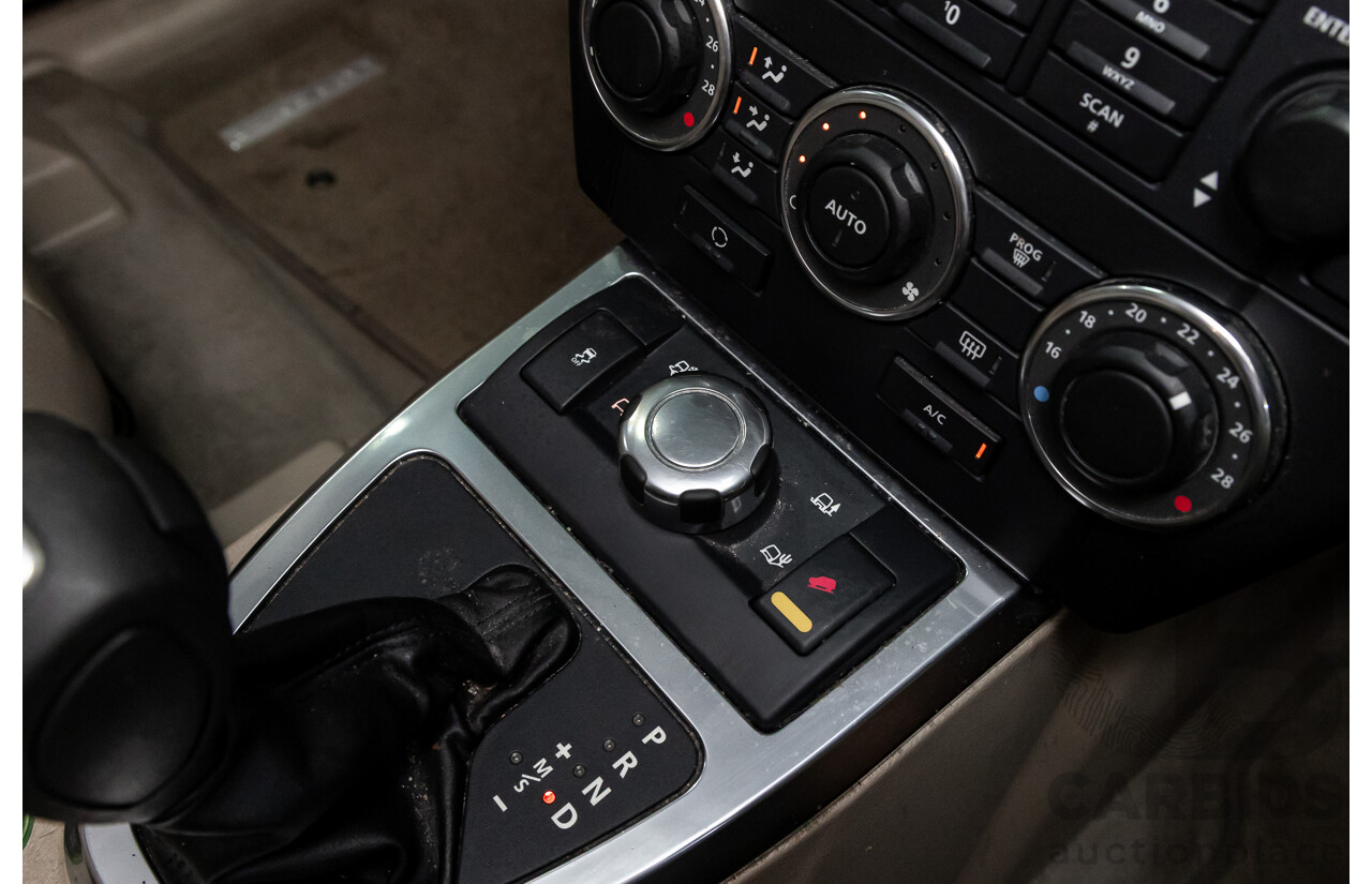 4/2012 Land Rover Freelander 2 XS (4x4) LF MY11 4d Wagon Sumatra Black Metallic Turbo Diesel 2.2L