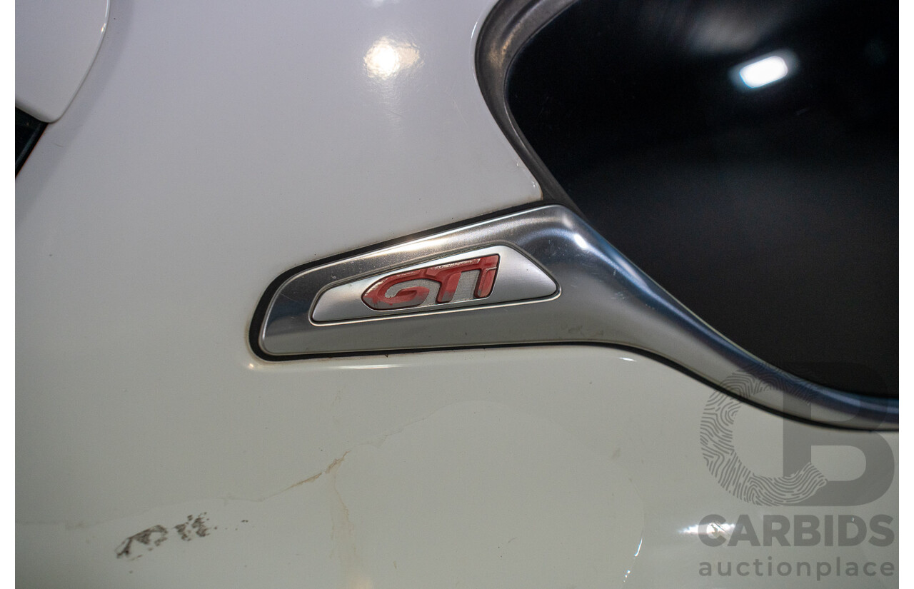 8/2013 Peugeot 208 GTi 3d Hatchback Bianca White Turbo 1.6L