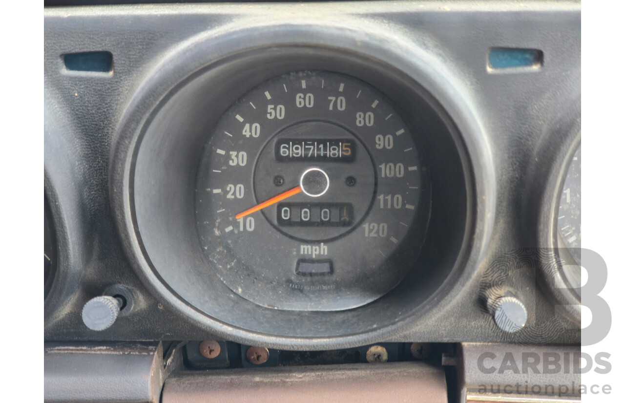 Circa 1974 Datsun 180b SSS KP610 2d Hardtop Orange 1.8L