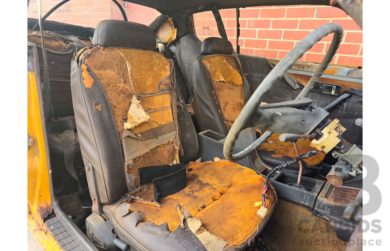 Circa 1974 Datsun 180b SSS KP610 2d Hardtop Orange 1.8L