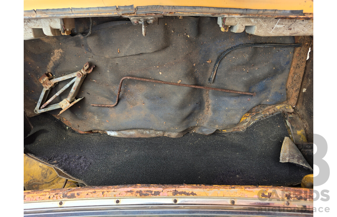 Circa 1974 Datsun 180b SSS KP610 2d Hardtop Orange 1.8L