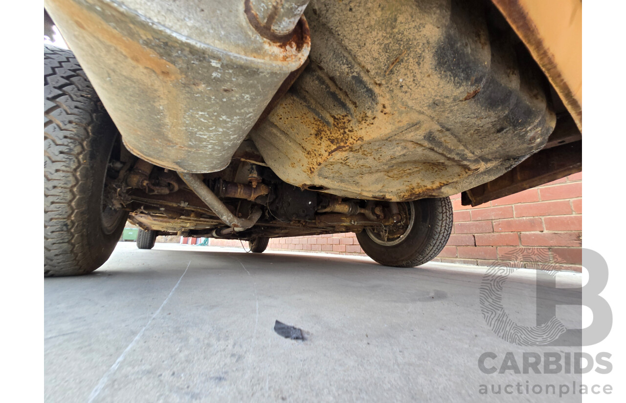 Circa 1974 Datsun 180b SSS KP610 2d Hardtop Orange 1.8L