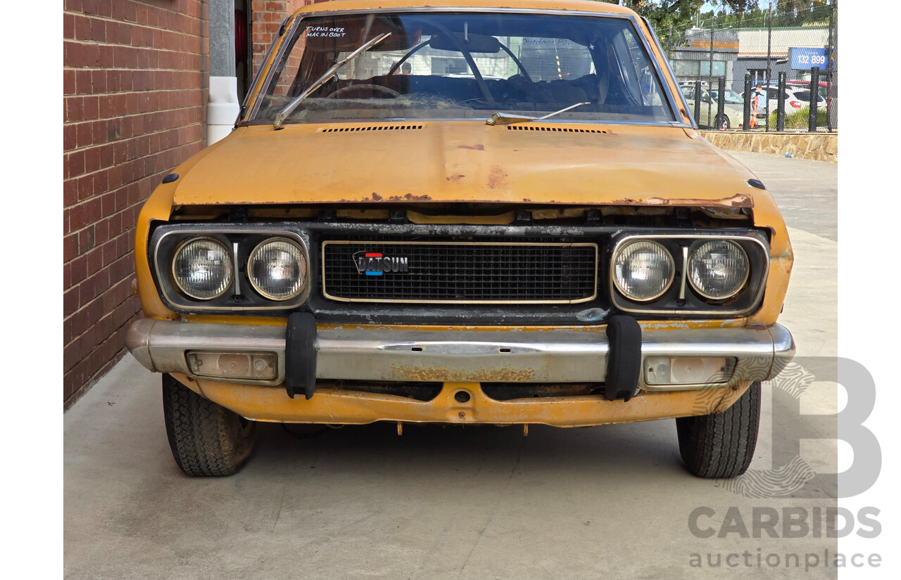 Circa 1974 Datsun 180b SSS KP610 2d Hardtop Orange 1.8L