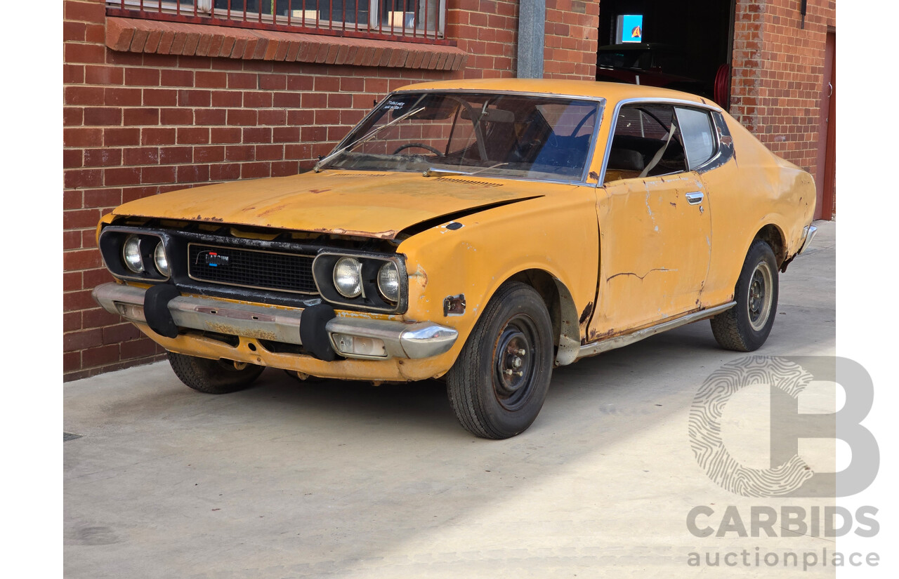 Circa 1974 Datsun 180b SSS KP610 2d Hardtop Orange 1.8L