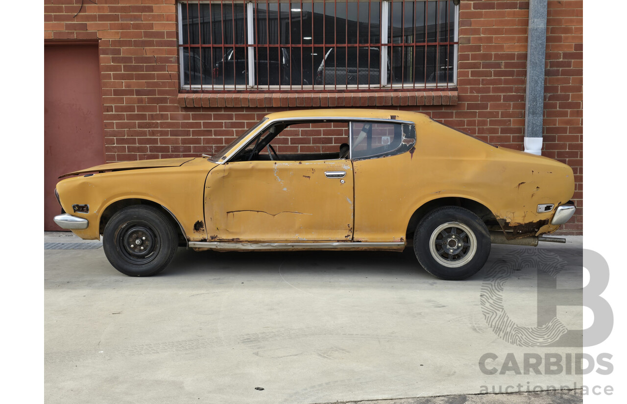Circa 1974 Datsun 180b SSS KP610 2d Hardtop Orange 1.8L