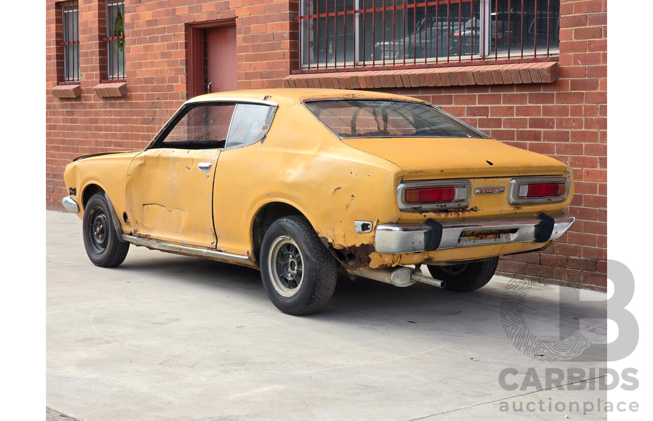 Circa 1974 Datsun 180b SSS KP610 2d Hardtop Orange 1.8L