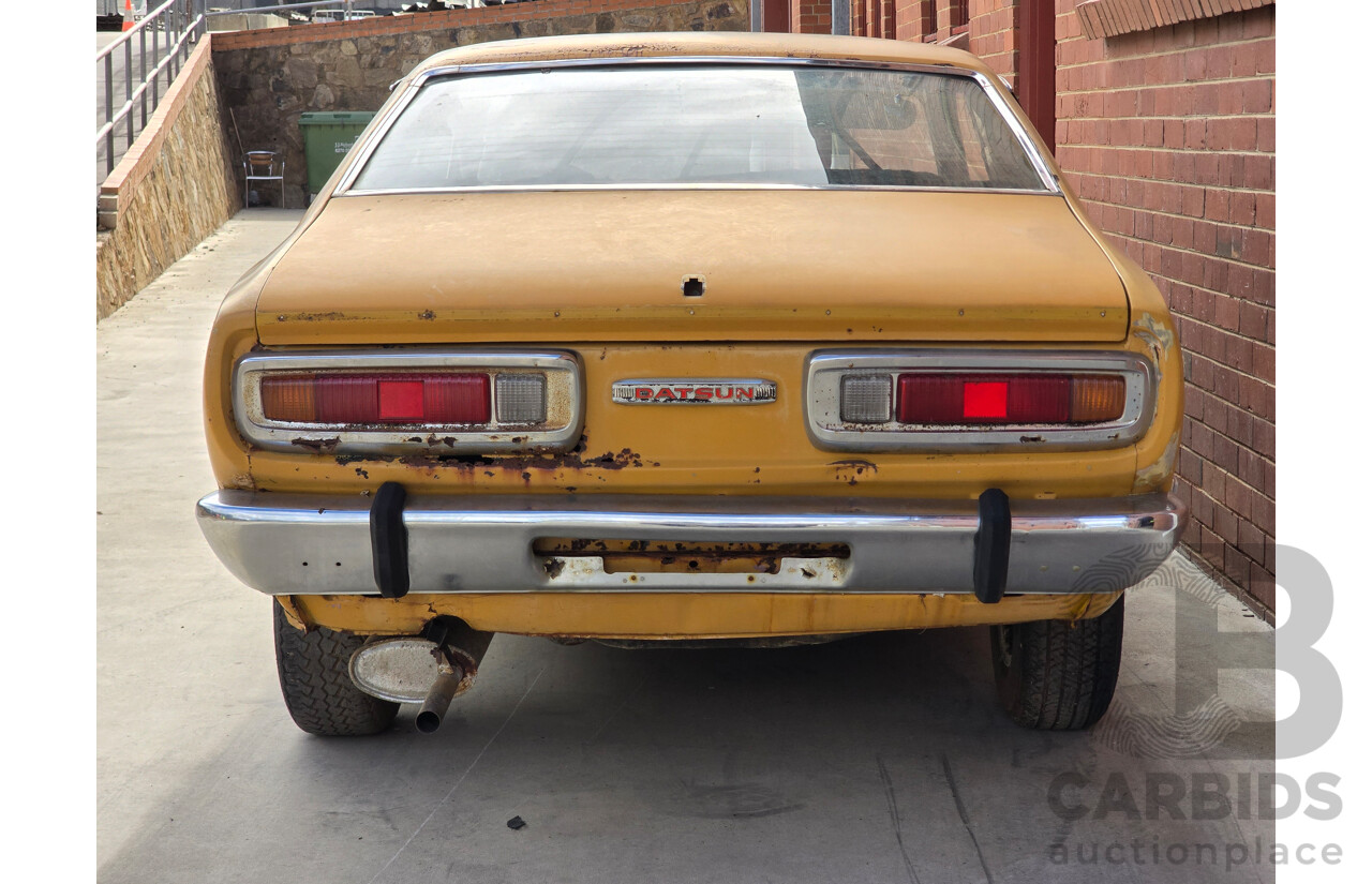 Circa 1974 Datsun 180b SSS KP610 2d Hardtop Orange 1.8L
