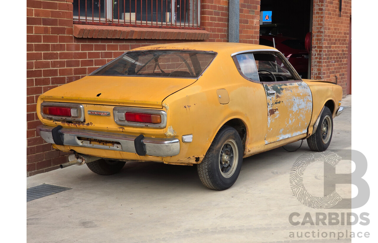 Circa 1974 Datsun 180b SSS KP610 2d Hardtop Orange 1.8L