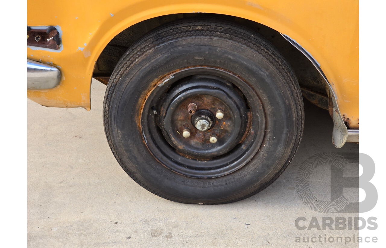 Circa 1974 Datsun 180b SSS KP610 2d Hardtop Orange 1.8L