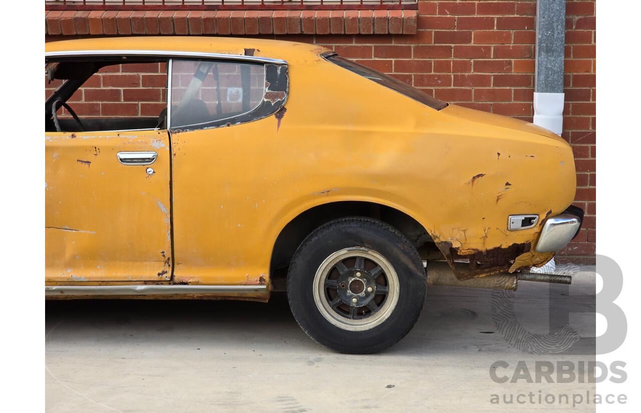 Circa 1974 Datsun 180b SSS KP610 2d Hardtop Orange 1.8L