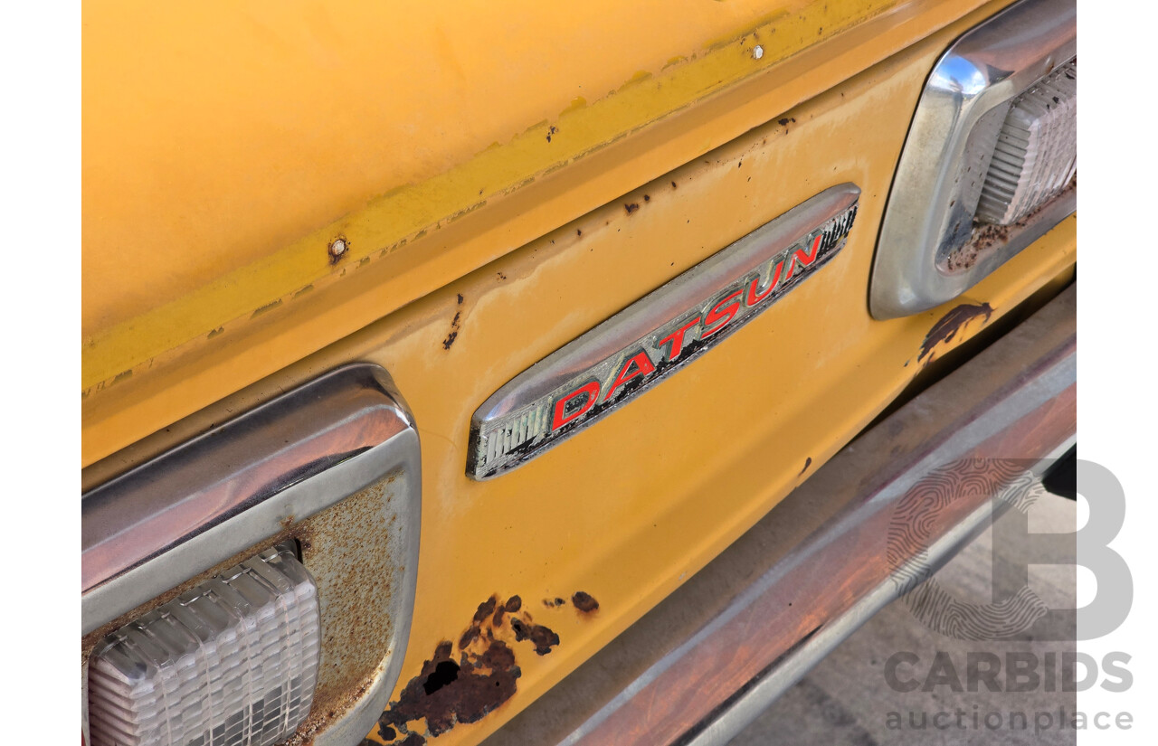 Circa 1974 Datsun 180b SSS KP610 2d Hardtop Orange 1.8L