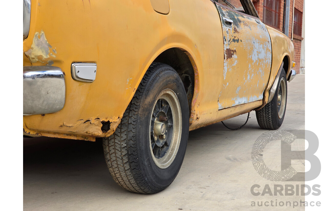 Circa 1974 Datsun 180b SSS KP610 2d Hardtop Orange 1.8L