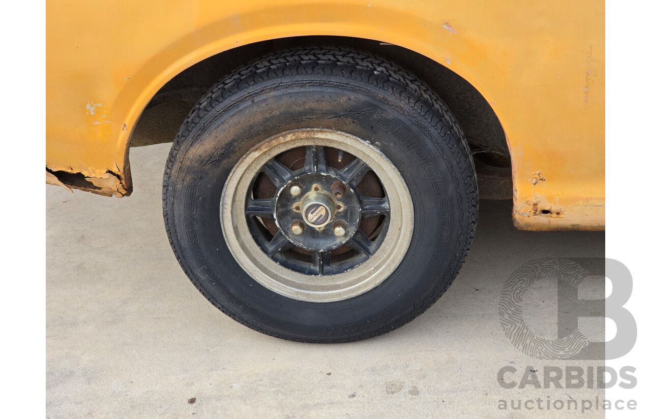 Circa 1974 Datsun 180b SSS KP610 2d Hardtop Orange 1.8L