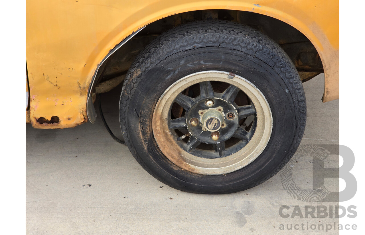 Circa 1974 Datsun 180b SSS KP610 2d Hardtop Orange 1.8L