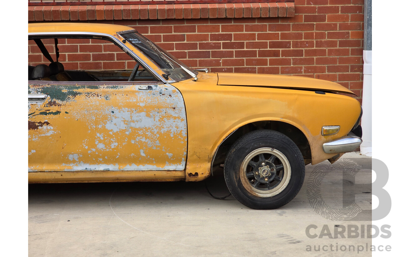 Circa 1974 Datsun 180b SSS KP610 2d Hardtop Orange 1.8L