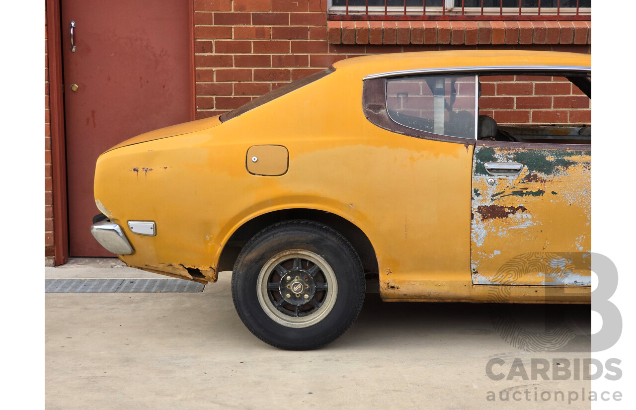 Circa 1974 Datsun 180b SSS KP610 2d Hardtop Orange 1.8L
