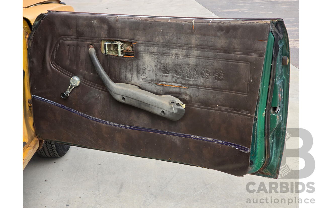 Circa 1974 Datsun 180b SSS KP610 2d Hardtop Orange 1.8L