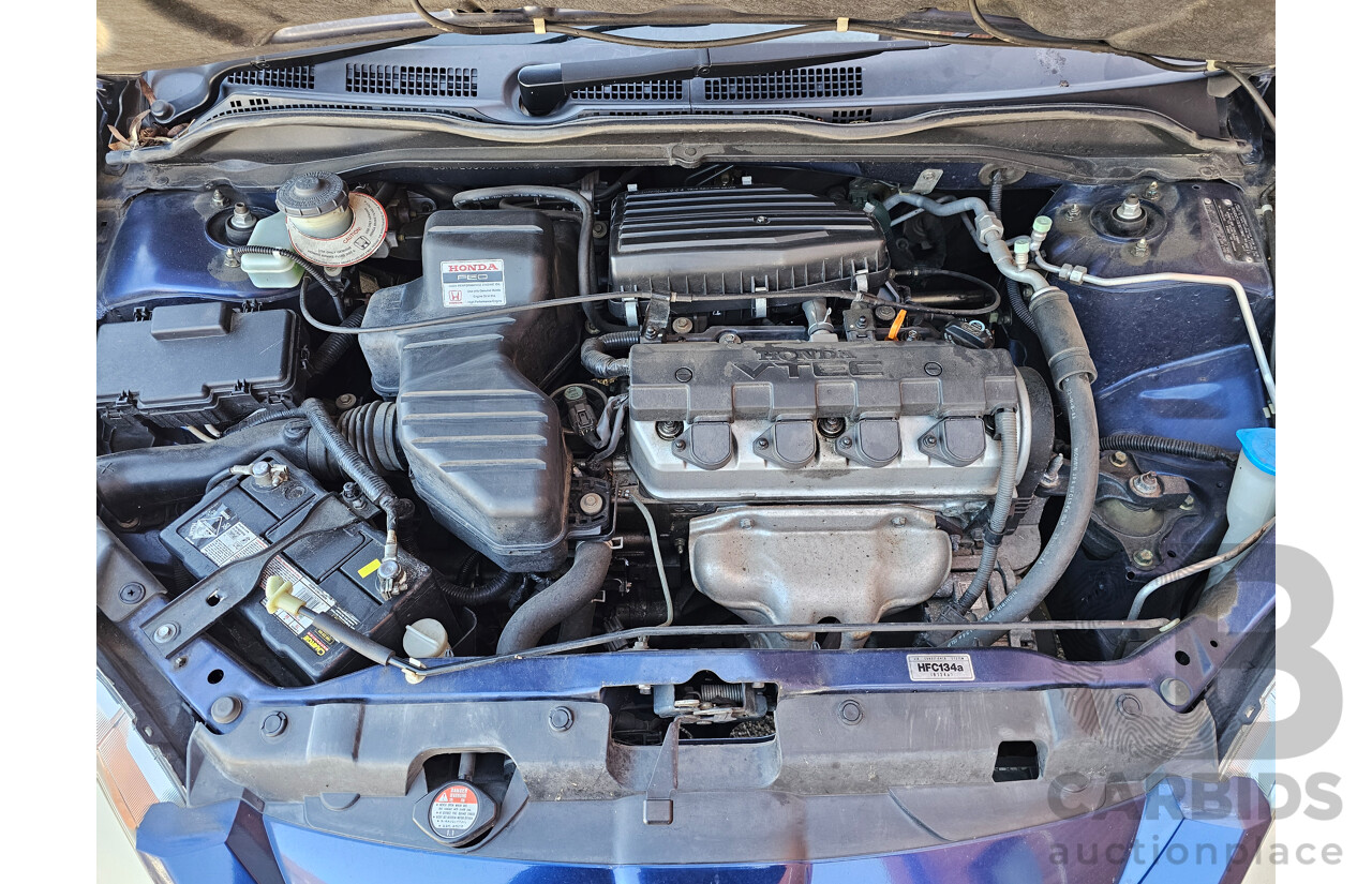 11/2000 Honda Civic Vi 7TH GEN 5d Hatchback Blue 1.7L
