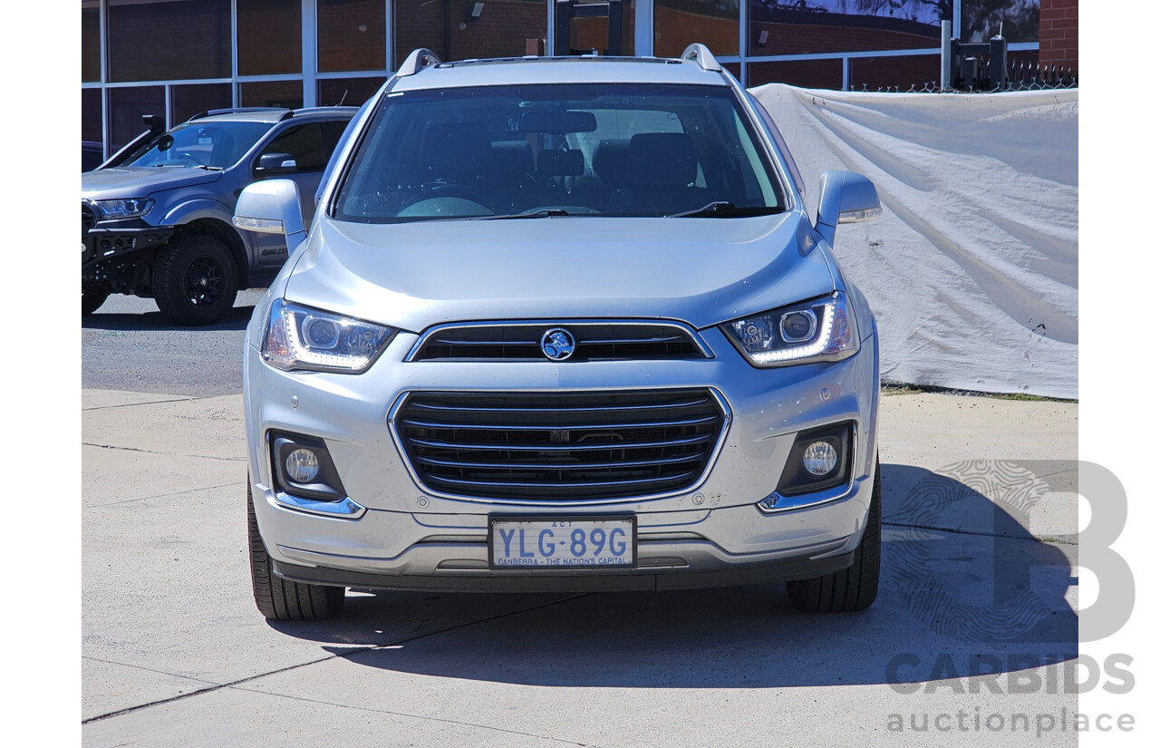 7/2016 Holden Captiva 7 LTZ (AWD) CG MY16 4d Wagon Silver Turbo Diesel 2.2L - 7 Seats