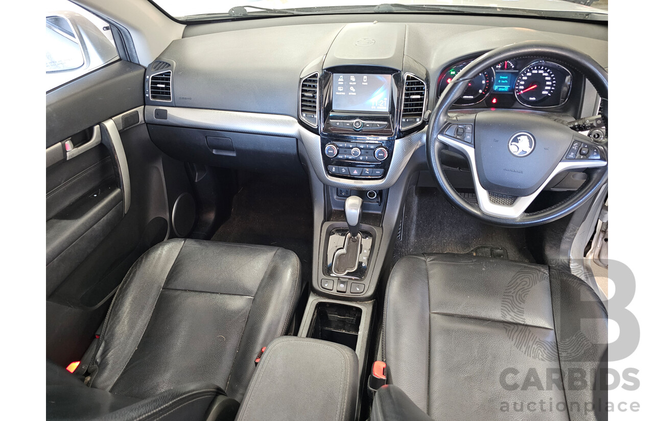 7/2016 Holden Captiva 7 LTZ (AWD) CG MY16 4d Wagon Silver Turbo Diesel 2.2L - 7 Seats