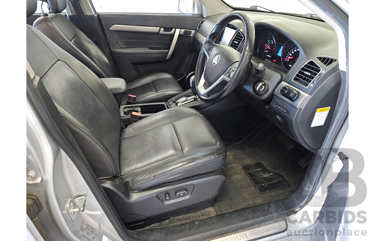 7/2016 Holden Captiva 7 LTZ (AWD) CG MY16 4d Wagon Silver Turbo Diesel 2.2L - 7 Seats
