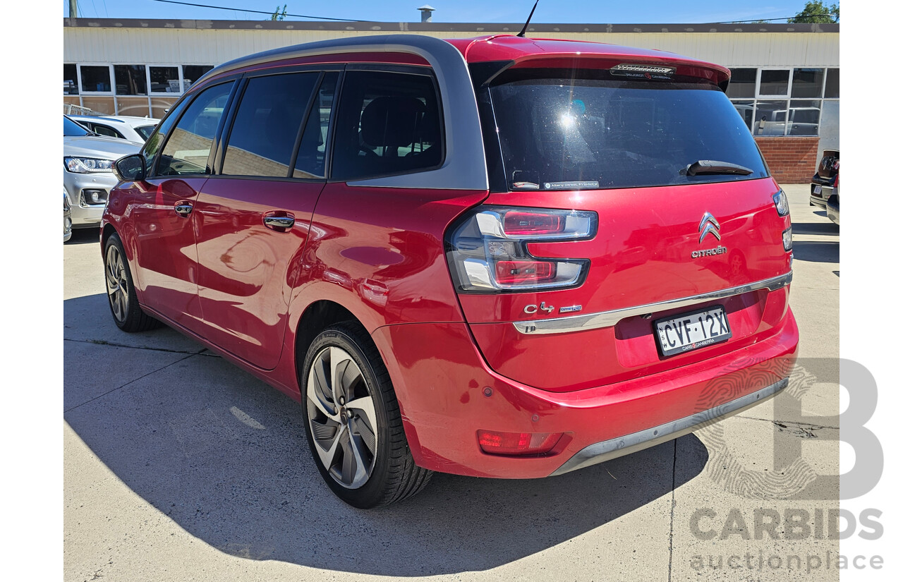 10/2014 Citroen C4 Grand Picasso Seduction MY13 4d Wagon Red Turbo Diesel 1.6L - 7 seats