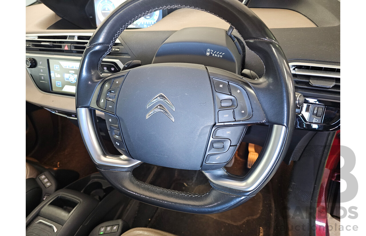 10/2014 Citroen C4 Grand Picasso Seduction MY13 4d Wagon Red Turbo Diesel 1.6L - 7 seats