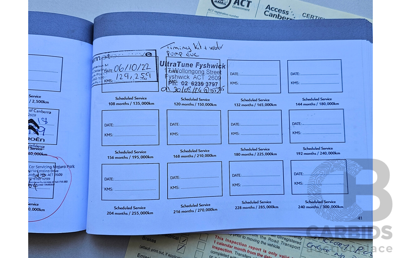 10/2014 Citroen C4 Grand Picasso Seduction MY13 4d Wagon Red Turbo Diesel 1.6L - 7 seats