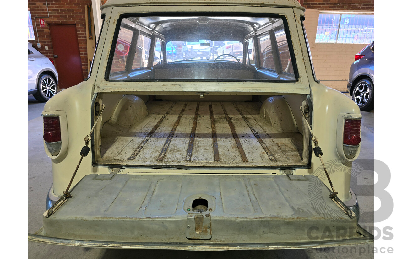 1/1959 Holden FC Panelvan Vanette 4d Wagon Adobe Beige 2.2L