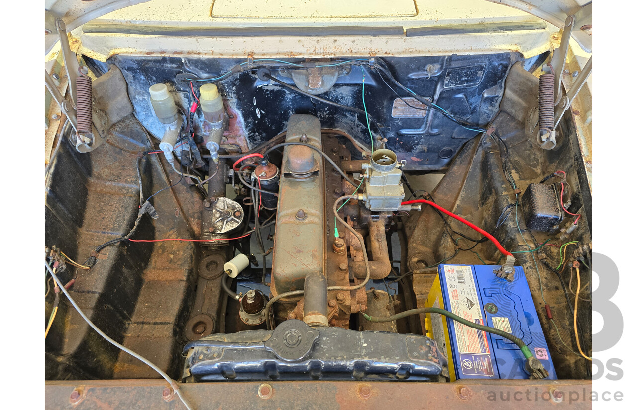 1/1959 Holden FC Panelvan Vanette 4d Wagon Adobe Beige 2.2L