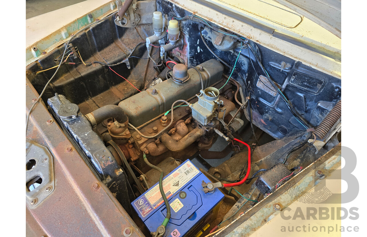 1/1959 Holden FC Panelvan Vanette 4d Wagon Adobe Beige 2.2L