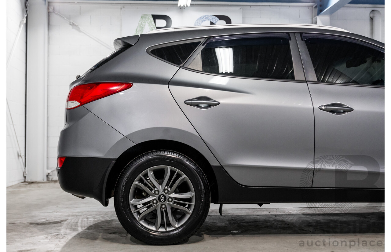 8/2015 Hyundai ix35 SE (FWD) LM SERIES II 4d Wagon Steel Grey Metallic 2.0L