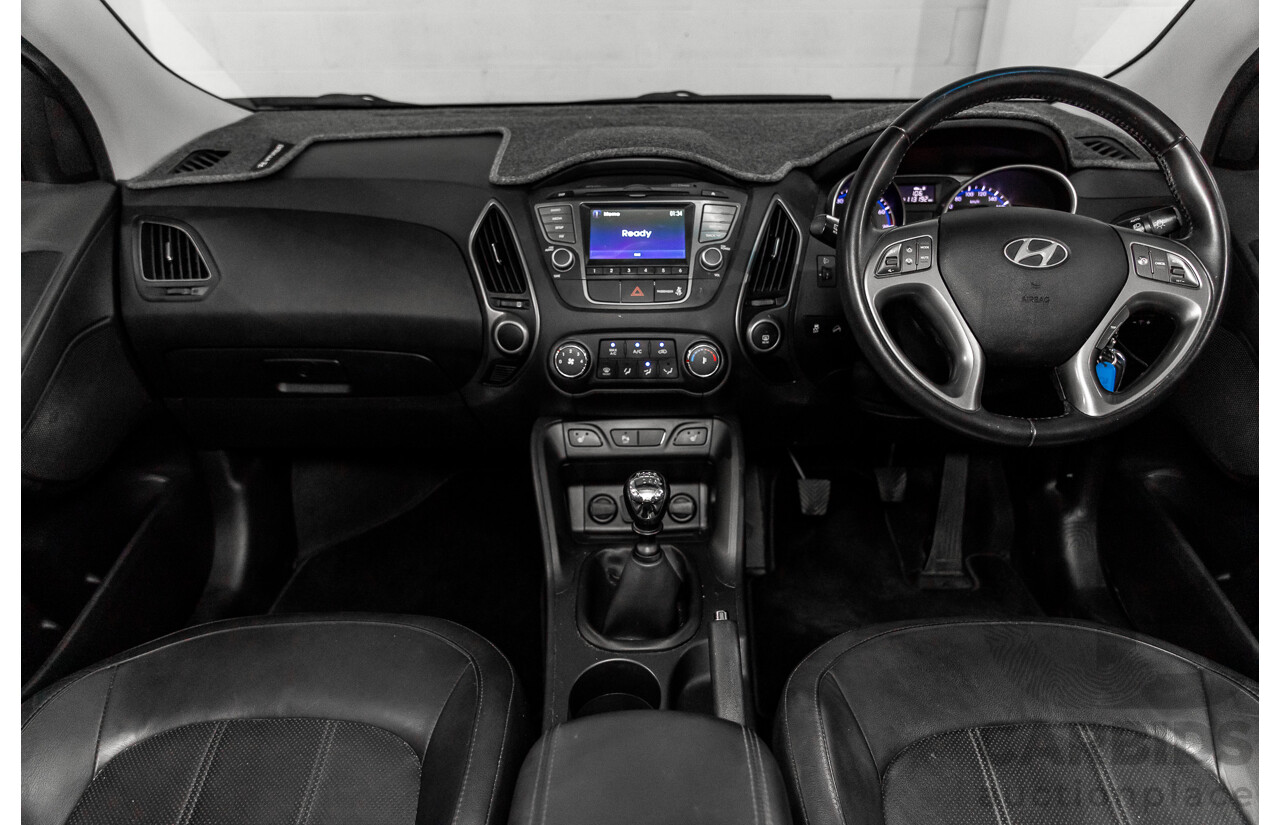 8/2015 Hyundai ix35 SE (FWD) LM SERIES II 4d Wagon Steel Grey Metallic 2.0L