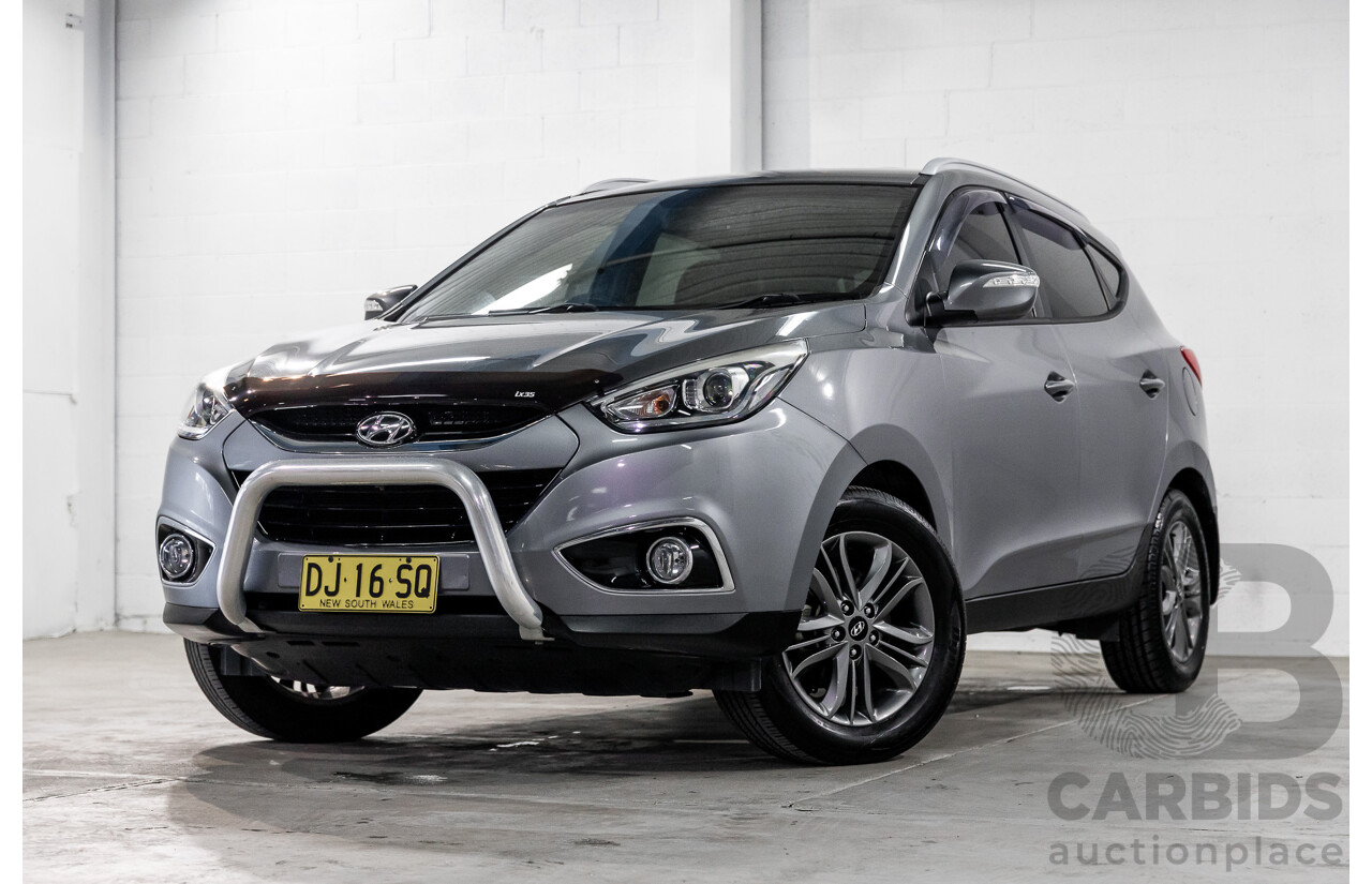 8/2015 Hyundai ix35 SE (FWD) LM SERIES II 4d Wagon Steel Grey Metallic 2.0L