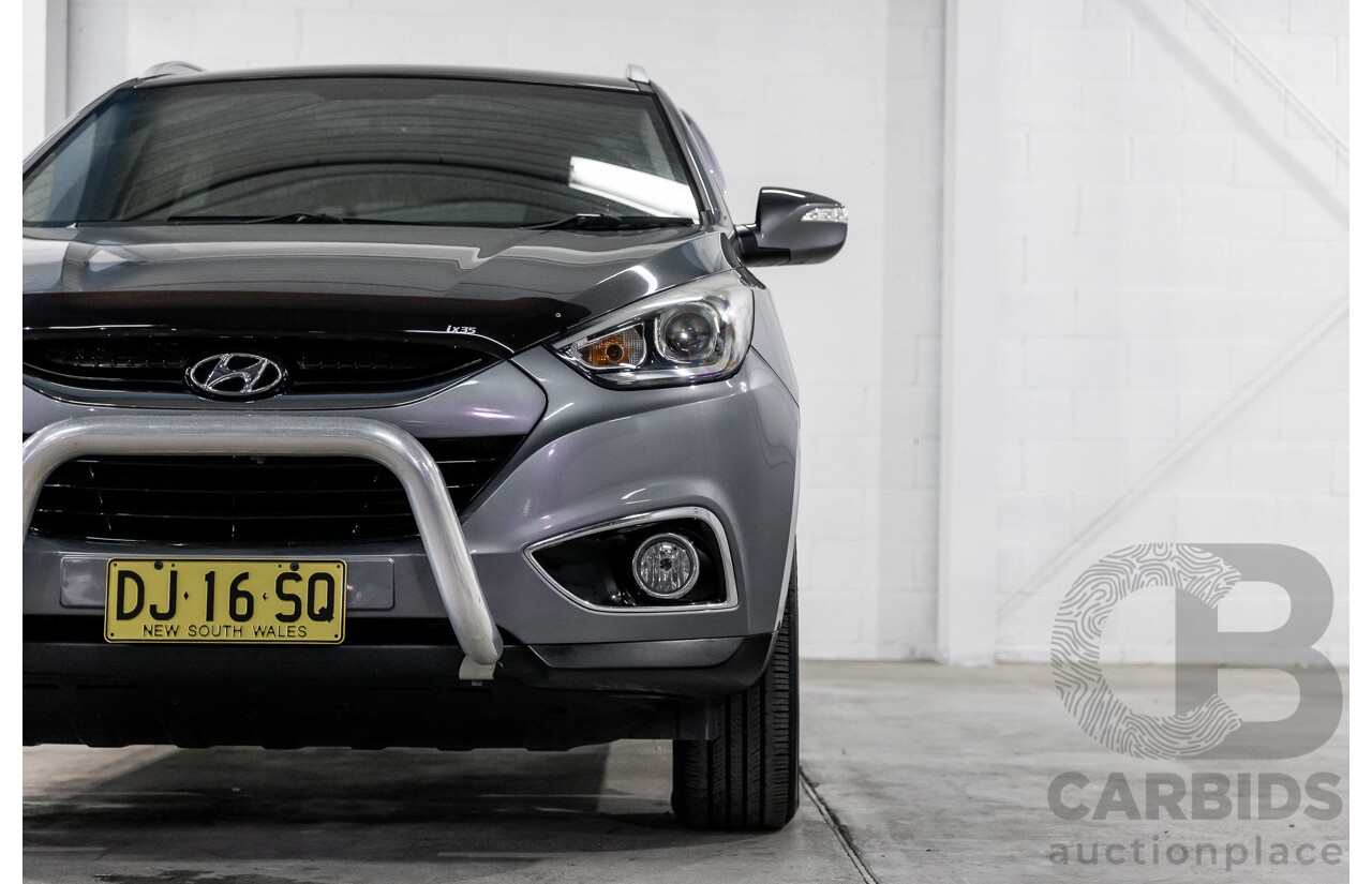 8/2015 Hyundai ix35 SE (FWD) LM SERIES II 4d Wagon Steel Grey Metallic 2.0L