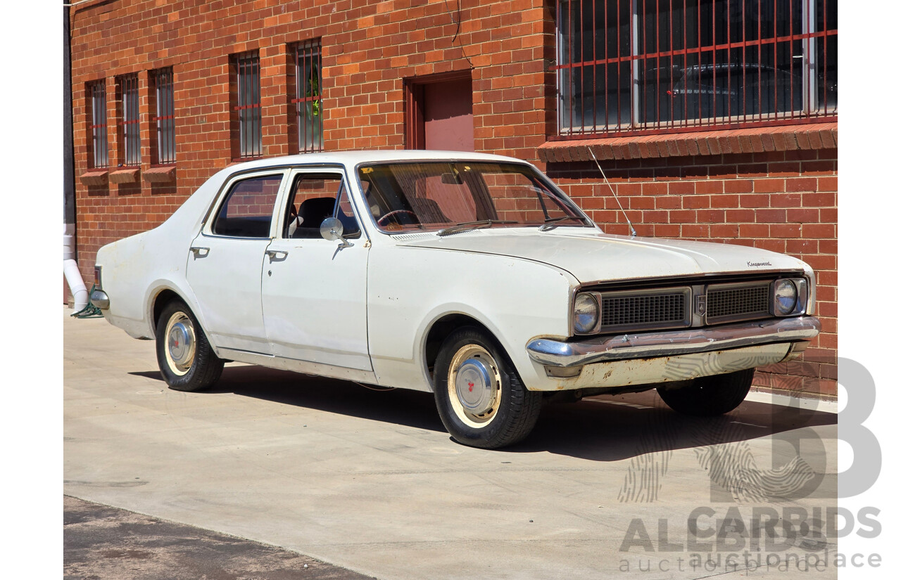 3/1971 Holden HG Kingswood 4d Sedan Kashmir White 3.0L