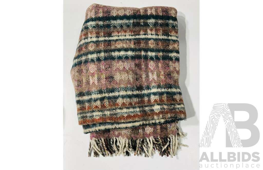 Country Life Scottish Pure Wool Blanket