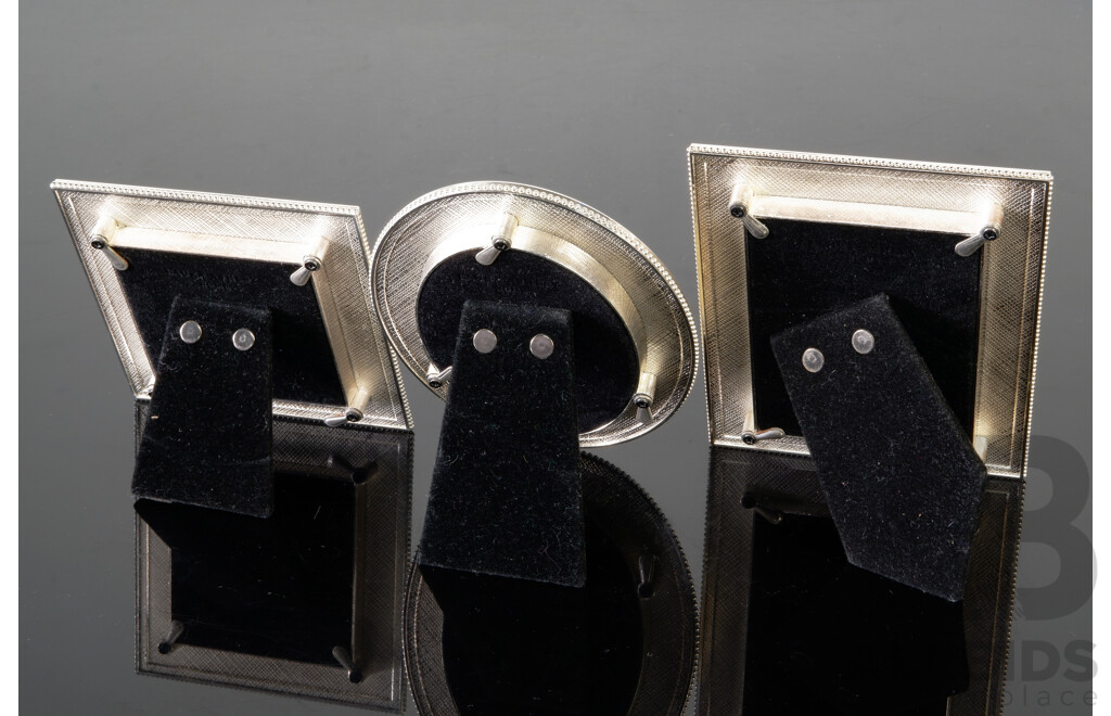 Collection Three Silver Plate Laura Ashley Photograph Frames