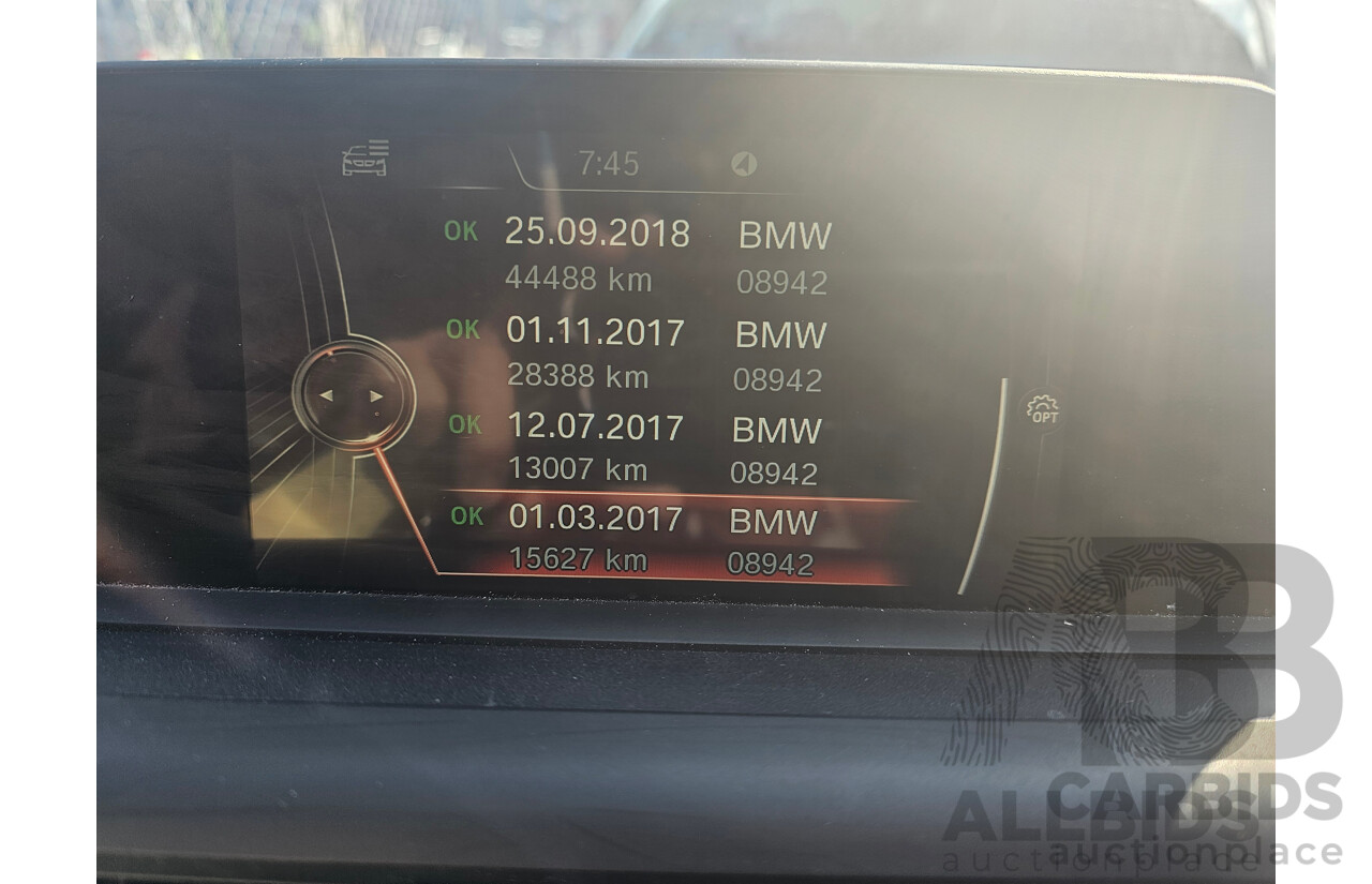 6/2016 BMW 118d Sportline F20 MY15 5d Hatchback Mineral Grey Metallic Turbo Diesel 2.0L