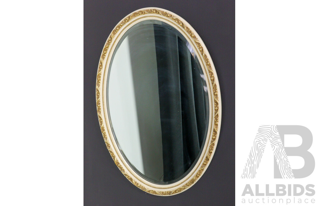 French Style Oval Mirror
