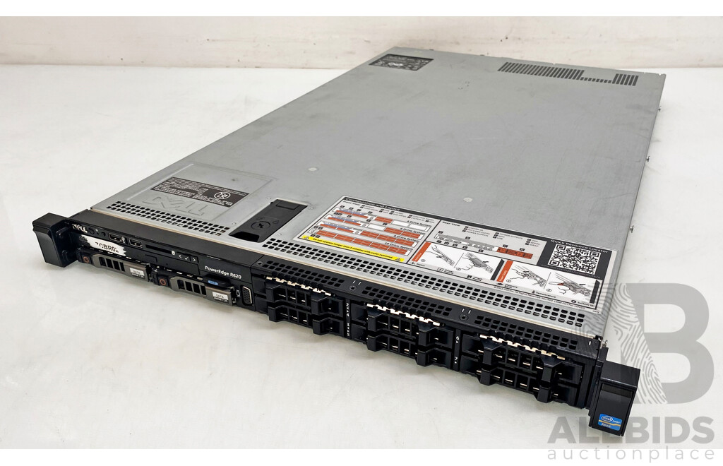 Dell (E16S) PowerEdge R620 Dual Intel Xeon (E5-2640) 2.5GHz-3.0GHz 6-Core CPU 1RU Server