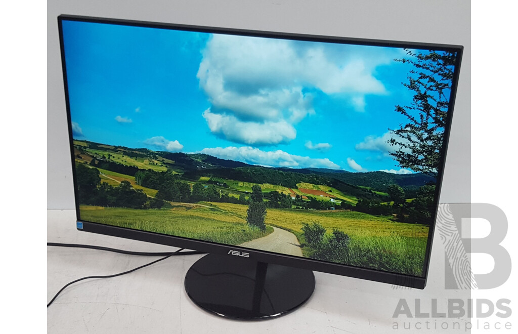 ASUS VL249 23.8-Inch Full HD (1080p) Widescreen LED-backlit LCD Monitor w/ Power Supply