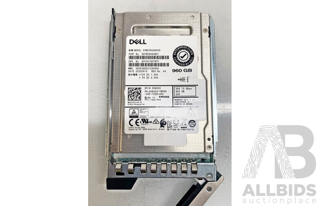 Dell EMC PowerEdge R740 Dual Intel Xeon SILVER (4214R) 2.40GHz-3.50GHz 12-Core CPU 2RU Server W/ 128GB DDR4 & 9.6TB SSD