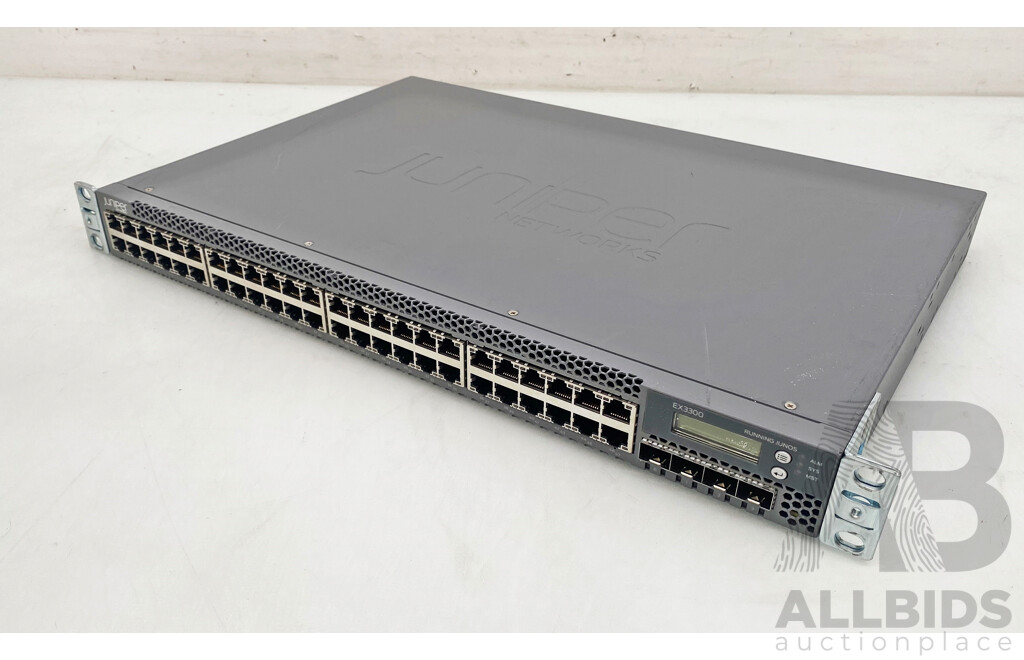 Juniper Networks (EX3300-48T) EX3300 48-Port Gigabit Ethernet Switch