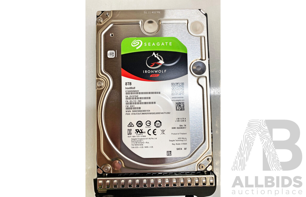 Netgear (RR4312X0)  RNR-12B Advanced Network Storage W/ 96TB Hard Drives