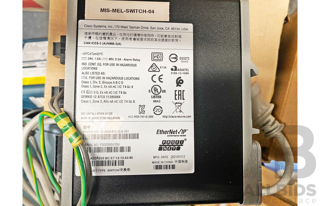 Bulk Lot of Assort IT Equipment/Accessories